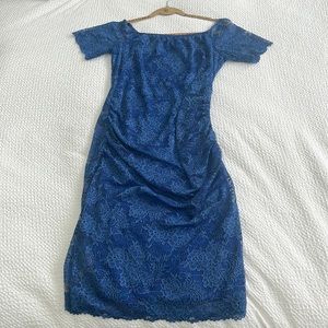 New with tags Pink Blush Royal Blue Maternity dress